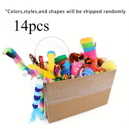 Mixed pack of 56/28/14 cat toys