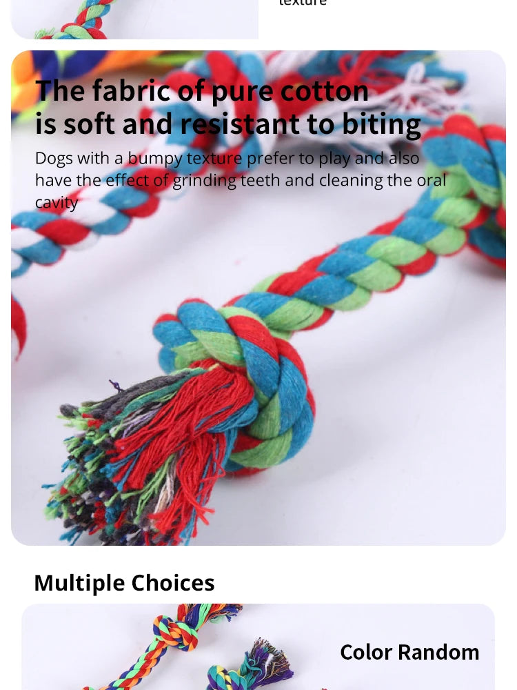 bite-resistant cotton rope