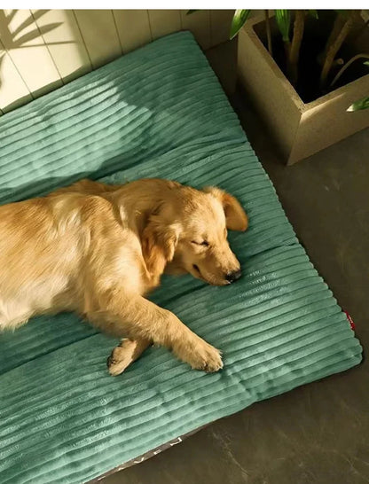 Warm winter bed for pet dogs